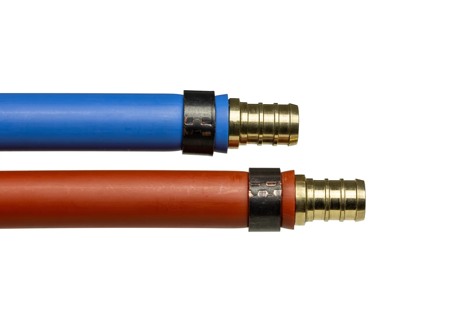 Illustration of new PEX supply lines replacing failed originals, the repipe conversation many century-old Bryan homes eventually have