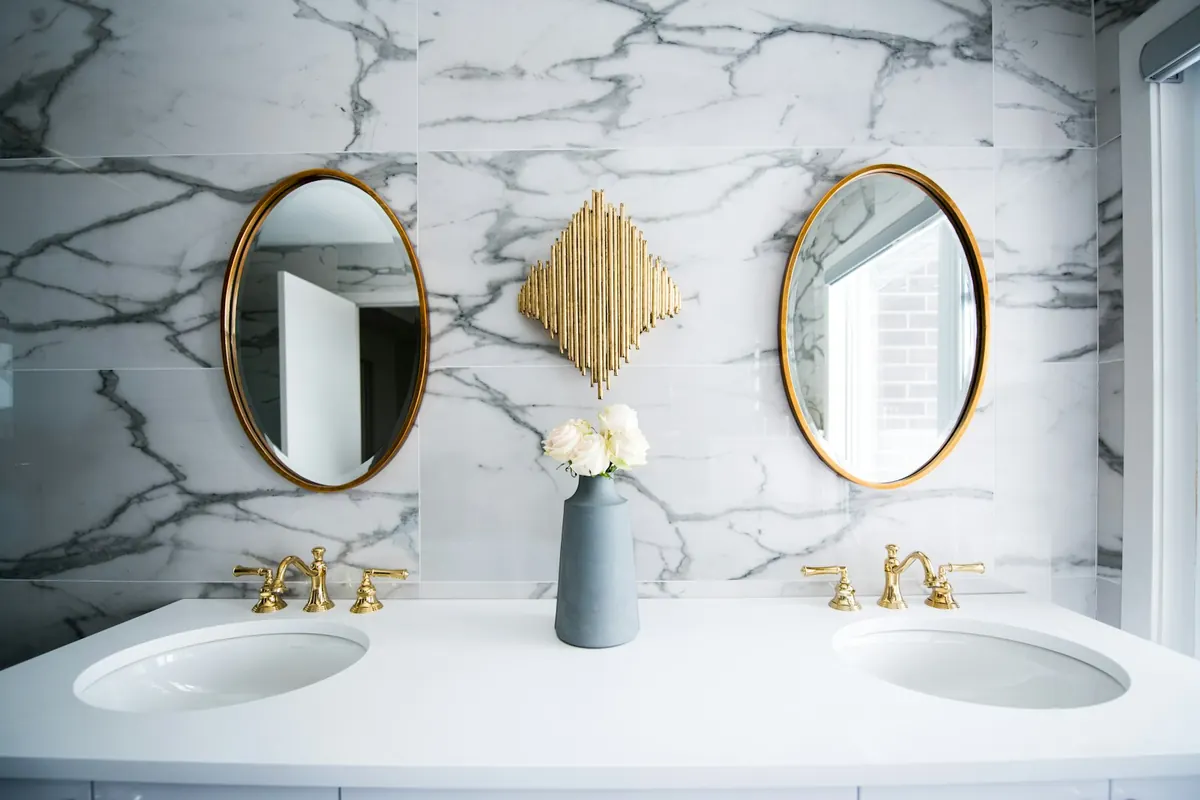 Toilet tank and fill valve close-up — Water Softener Cost Austin